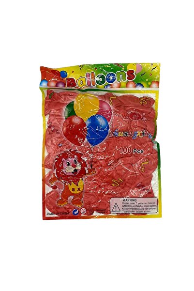 decotoys Latex balloons 100/set red