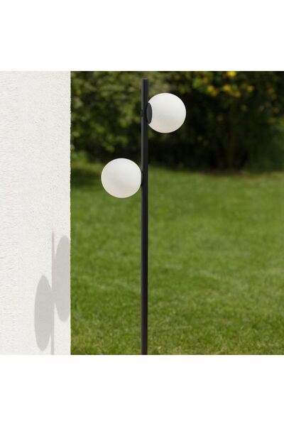 Luxera Lighting STALP GRADINA 2*G4 164*164*1100MM NEGRU