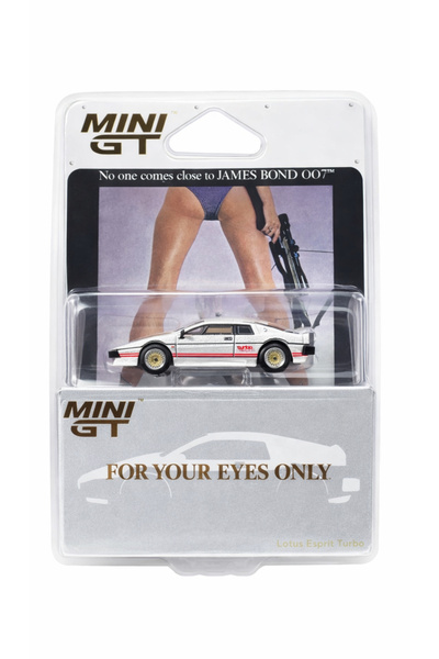 mini gt Tgroup Lotus Esprit Turbo RHD James Bond 007 “For Your Eyes Only” 1:6...