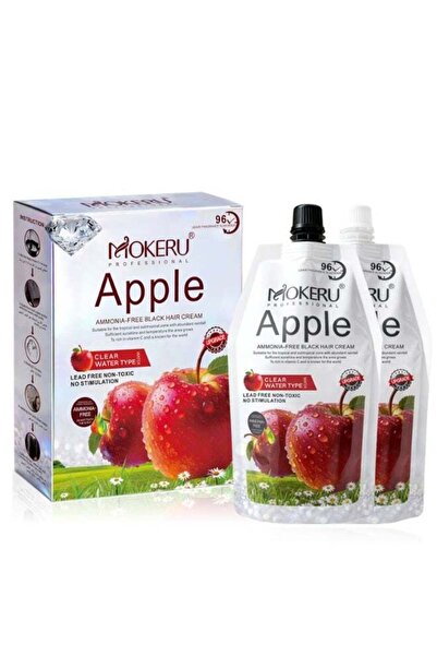 Mokeru Apple Ammonia Free Black Hair Cream
