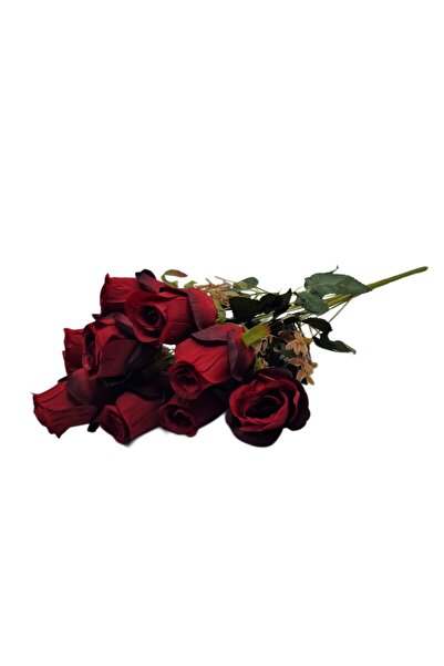 decotoys Buchet din flori artificiale 11 trandafiri