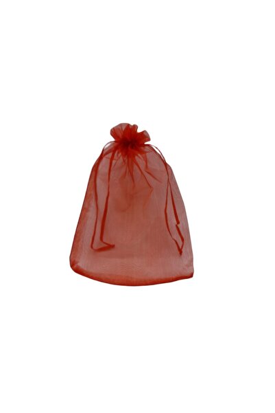 decotoys Organza bag 100/set Red 18cm x 13cm