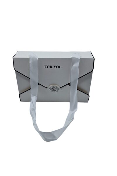 decotoys Cutie carton pliabila plic Alba