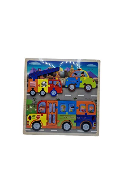 decotoys Puzzle Lemn dino