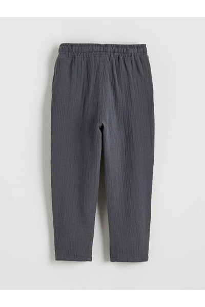 LC Waikiki Pantaloni texturati pentru băieți, antracit