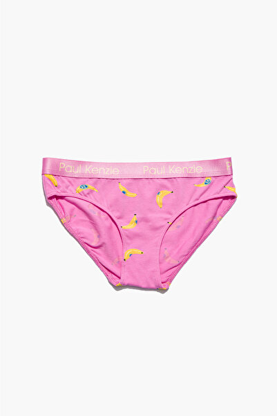 Paul Kenzie Patterned Women's Slip Panties - Bananas