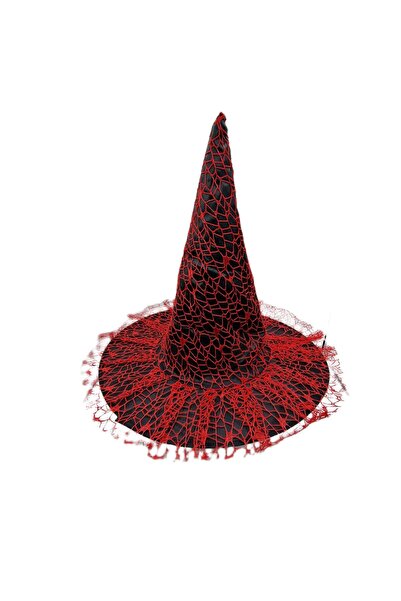 decotoys Red Witch Helmet 2/set