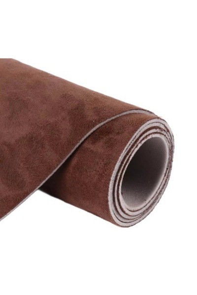 AtaPetGarden Roll of Alcantara synthetic leather 0.75 x 2.5m DARK BROWN car u...