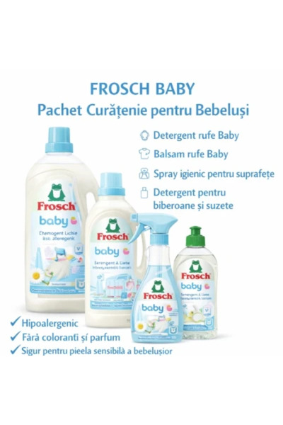 Frosch Baby Package – Gentle and Safe Cleaning for Your Baby