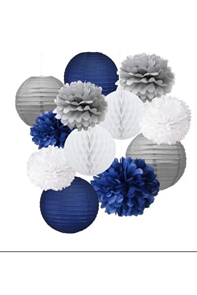 decotoys Glob hârtie decor set 12ps