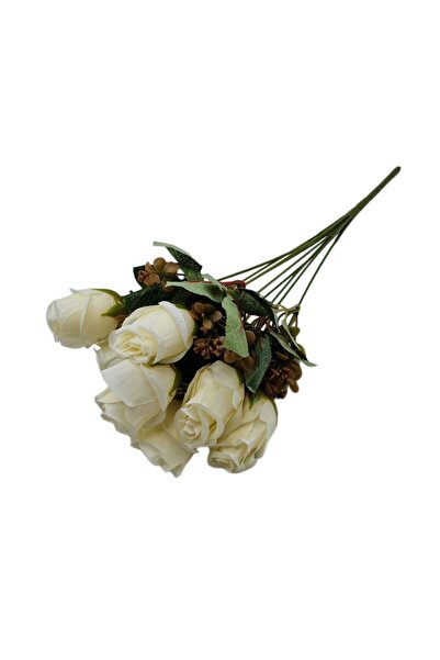 decotoys Buchet din flori artificiale 9 trandafiri