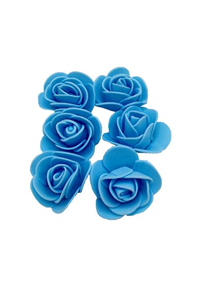 decotoys Blue foam roses 500/set