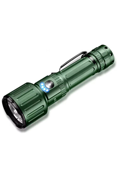 MİKİ Lanternă LED reîncărcabilă YM A83 ultra-puternică, cu 5000 lumeni, prin ...