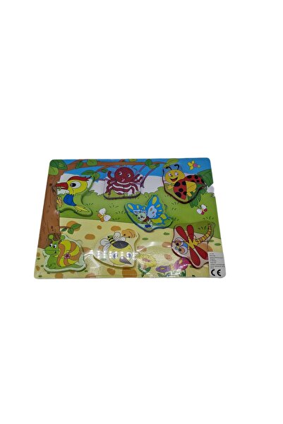 decotoys Puzzle lemn insecte