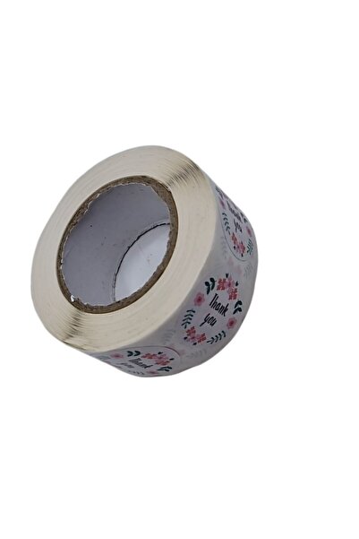 decotoys Sticker roll Thank You 500ps 3/set