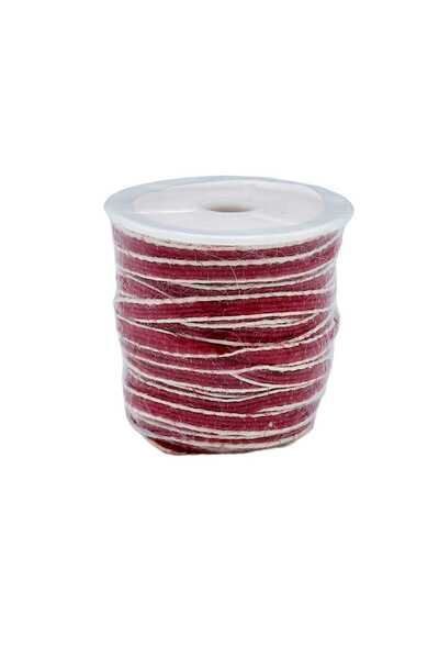 decotoys Rola sfoara decorativa rosie 2/set