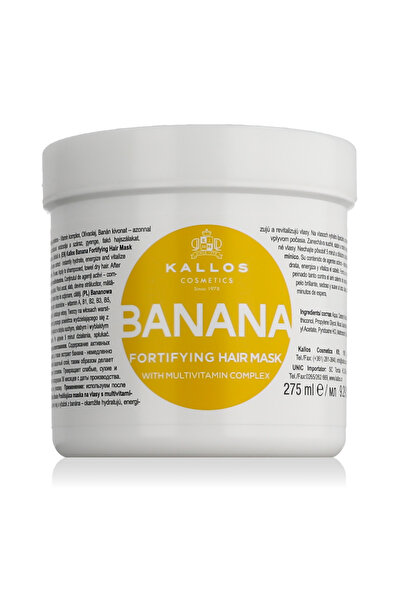 Kallos Cosmetics Укрепваща маска за коса Kallos Banana 275 мл