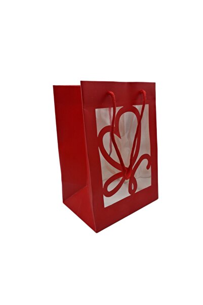 decotoys Pungi cartonate rosii cu vizor 12/set M