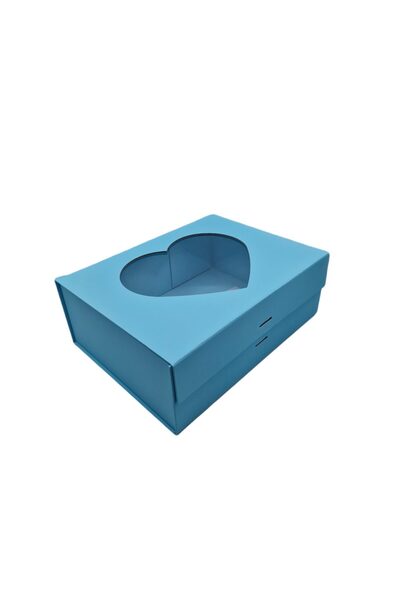 decotoys Blue foldable cardboard box M