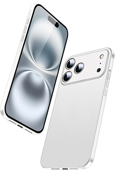 CaseHub iPhone 17 Pro Max Kılıf Ultra Ince Mat Yüzeyli Elden Kaymaz Kamera Ko...