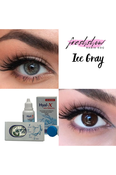 Freshshow Ice Gray Renk göz aparatı yıllık