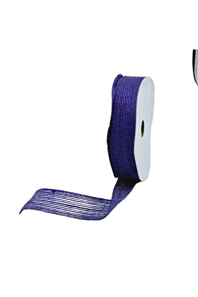 decotoys Rola iuta decorativa mov 1ps