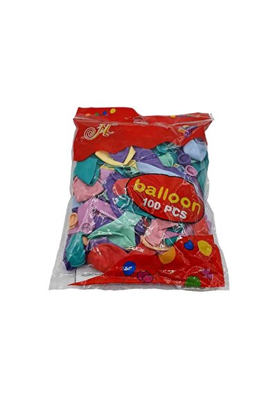 decotoys Solid Color latex balloons 100/set