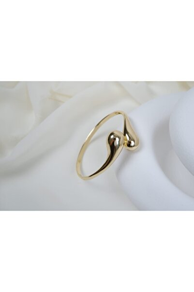 ATELİER TUĞBA KLPÇ088 مشبك ذهبي بتصميم داملا (قطر داخلي 6 سم)