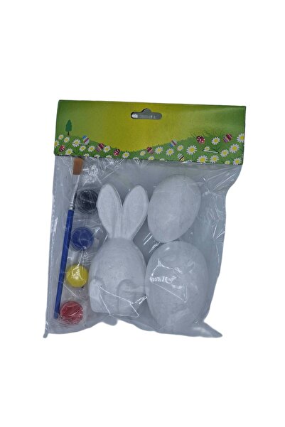 decotoys Ou polistiren cu acuarele 5 seturi