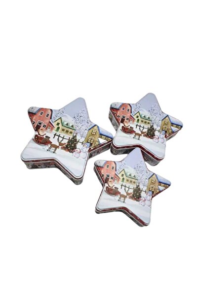 decotoys Cutie din metal stea 3ps