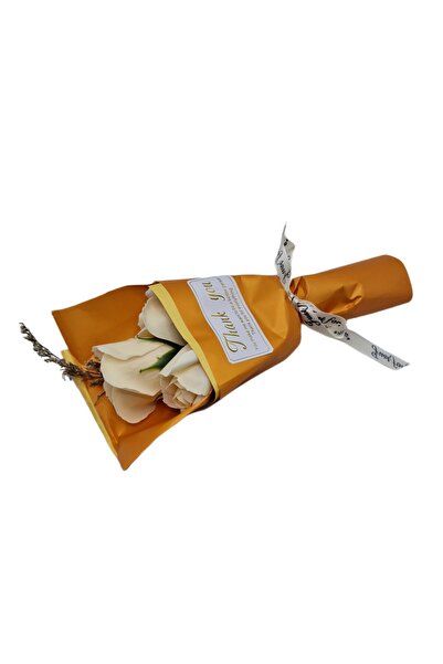 decotoys Buchet din flori artificiale 3 trandafiri