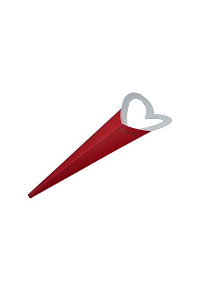 decotoys Red flower paper packaging 10/set