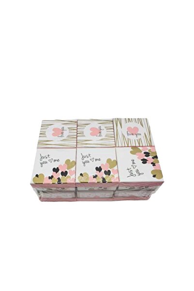 decotoys Square cardboard boxes 12/set