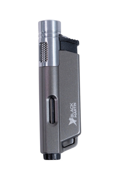 Black Martin Tek Torch Pürmüz Gunmetal Puro Çakmağı - TR9300