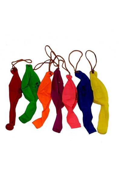 decotoys Baloane latex 50/set cu elastic