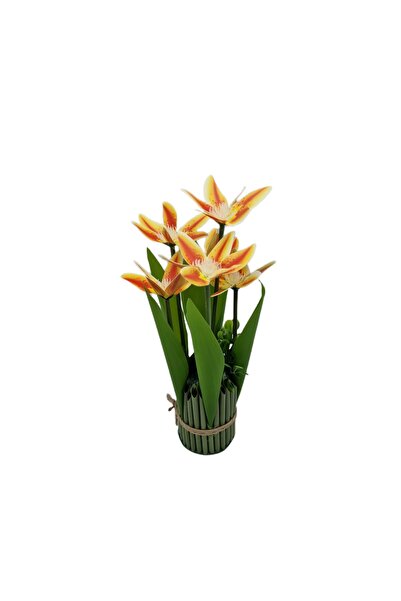 decotoys Buchet din flori artificiale 6 orhidee
