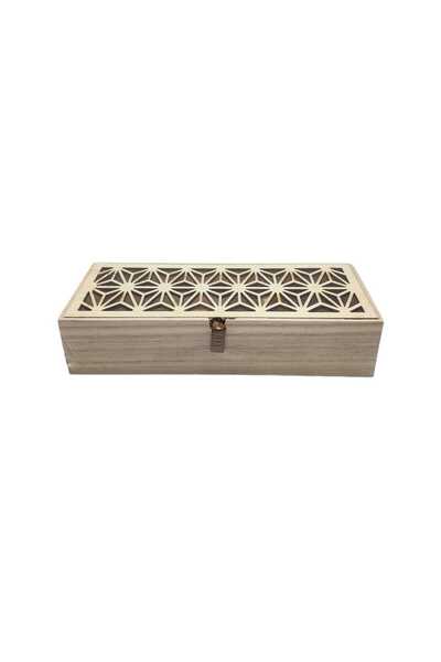 decotoys Cutie lemn perforată