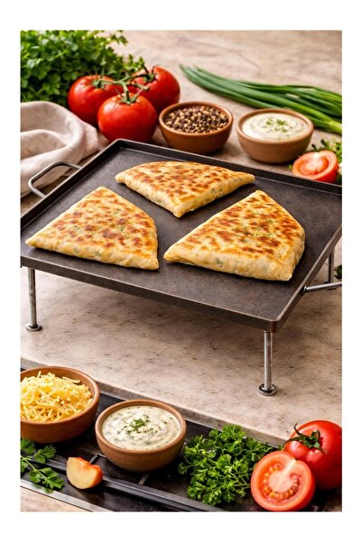 GÖKSU Ocak Üstü Sac 50*50 Ayaklı Kavurma&gözleme