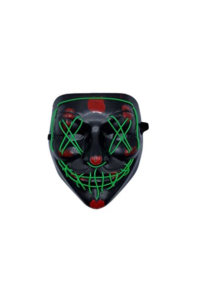 decotoys Mască Plastic cu led