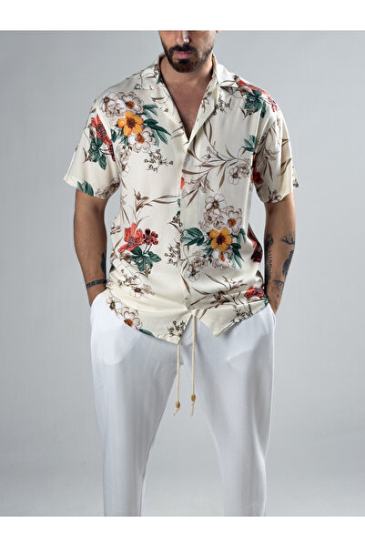 COCOPELLI Floral Print Men's Shirt Coc2968