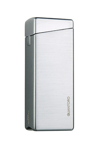 Quantoro Tek Torch Pürmüz Gümüş Metal Puro Çakmağı - TRZ1013