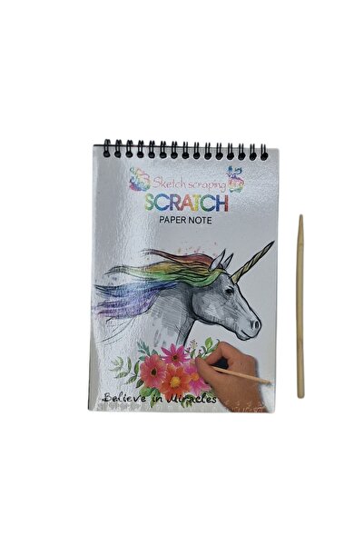 decotoys Scratch-off notebook 10 pages