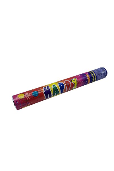 decotoys Tun confetii 40cm Happy multicolor 5/set