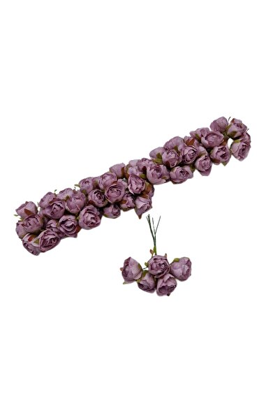 decotoys Artificial flowers 60 dusty pink roses