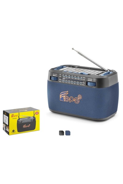 Genel Markalar FP395S Bluetooth FM Radyo USB TF AUX Solar Şarjlı Taşınabilir ...