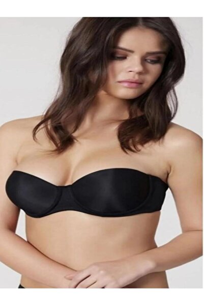 Orkide Women'S, Push Up, Transparent Back, Strapless Bra