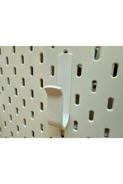 DU&ER Skadis Compatible Hair Elastic & Hairpin Hook – Pegboard Accessory Hanger