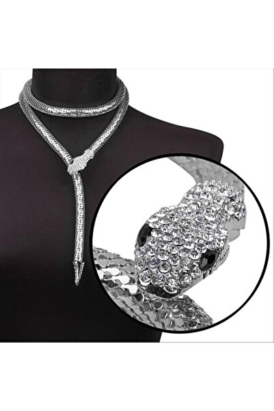 TakÇalıştır Yılan Kolye (Kemer)