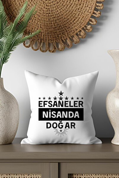 qoeuyl boutique Legends Nisanda Doğar Yıldız Printed Birthday Gift Fiber Sati...