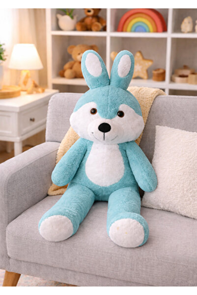 Heribom 100 Cm Dev Peluş Sevimli Tavşan Boo Peluş Oyuncak Peluş Hediyelik